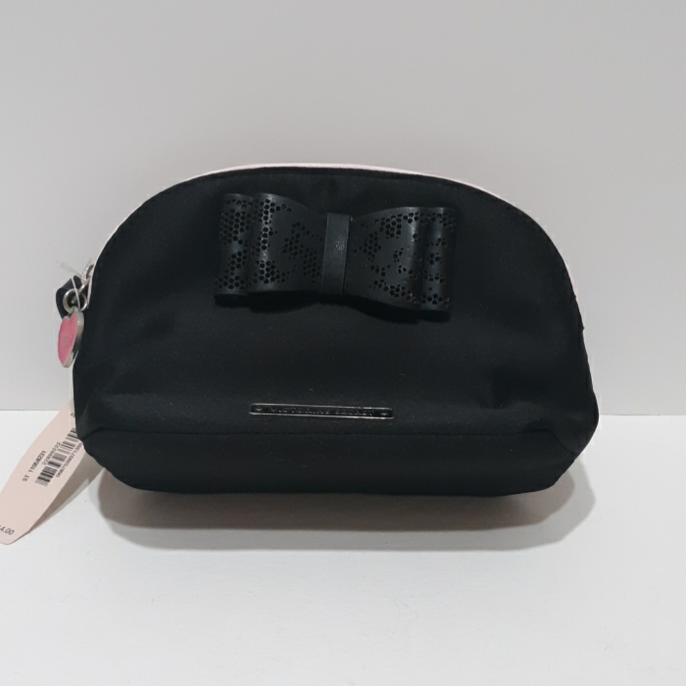 NWT VS Satin Bow Clutch